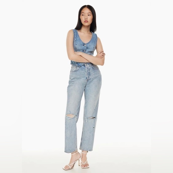Aritzia Denim Forum The Joni High Rise Loose - Picture 1 of 7